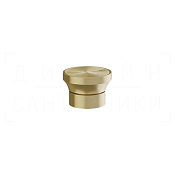 Gessi Origini Смеситель для раковины, без излива и донного клапана, цвет: brushed brass PVD 66100#727