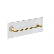 Gessi Origini Полотенцедержатель для крепления на стекло 33,5 см, цвет: gold PVD 66511#246