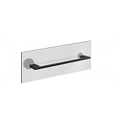 Gessi Origini Полотенцедержатель для крепления на стекло 33,5 см, цвет: matte black 66511#299