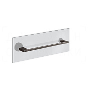 Gessi Origini Полотенцедержатель для крепления на стекло 33,5 см, цвет: black metal brushed PVD 66511#707