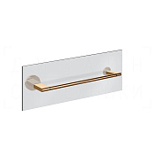 Gessi Origini Полотенцедержатель для крепления на стекло 33,5 см, цвет: warm bronze PVD 66511#735