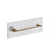 Gessi Origini Полотенцедержатель для крепления на стекло 33,5 см, цвет: deep bronze brushed PVD 66511#791