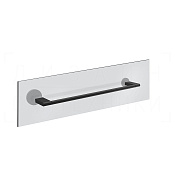 Gessi Origini Полотенцедержатель для крепления на стекло 48,5 см, цвет: matte black 66513#299