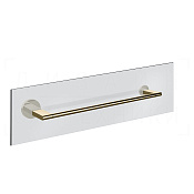 Gessi Origini Полотенцедержатель для крепления на стекло 48,5 см, цвет: brass PVD 66513#710