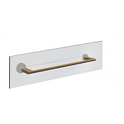 Gessi Origini Полотенцедержатель для крепления на стекло 48,5 см, цвет: antique brass 66513#713