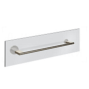 Gessi Origini Полотенцедержатель для крепления на стекло 48,5 см, цвет: nickel PVD 66513#720