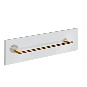 Gessi Origini Полотенцедержатель для крепления на стекло 48,5 см, цвет: warm bronze PVD 66513#735