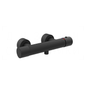Gessi Habito Термостат для душа, без излива и душевого гарнитура, цвет: matte black 70033#299