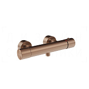 Gessi Habito Термостат для душа, без излива и душевого гарнитура, цвет: copper brushed PVD 70033#708