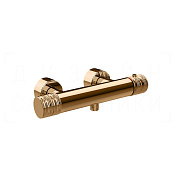 Gessi Habito Термостат для душа, без излива и душевого гарнитура, цвет: warm bronze PVD 70333#735