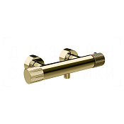 Gessi Habito Термостат для душа, без излива и душевого гарнитура, цвет: brass PVD 70533#710