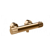 Gessi Habito Термостат для душа, без излива и душевого гарнитура, цвет: warm bronze PVD 70533#735