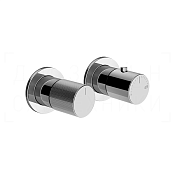 Gessi Habito Термостат для душа встраиваемый, на 1 потребитель, внешняя часть, цвет: chrome 70632#031