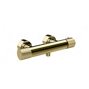 Gessi Habito Термостат для душа, без излива и душевого гарнитура, цвет: brass PVD 70633#710