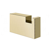 Gessi Inverso Крючок для полотенец одинарный, подвесной, цвет: brass PVD 73621#710
