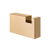Gessi Inverso Крючок для полотенец одинарный, подвесной, цвет: warm bronze PVD 73621#735