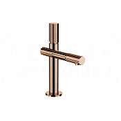 Gessi Incastri Смеситель для раковины, без донного клапана, излив 12,7 см, цвет: copper PVD 75002#030