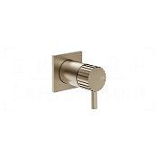 Gessi Incastri Смеситель для душа встраив., на 1 потреб., внешняя часть, цвет: finox brushed nickel 75061#149