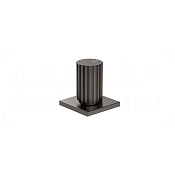 Gessi Incastri Смеситель для раковины, без излива и донного клапана, цвет: black metal brushed PVD 75100#707