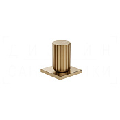 Gessi Incastri Смеситель для раковины, без излива и донного клапана, цвет: warm bronze brushed PVD 75100#726