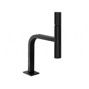 Gessi Incastri Смеситель для раковины, без донного клапана, излив 17,2 см, цвет: matte black 75202#299