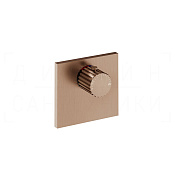 Gessi Incastri Термостат для душа встраиваемый, на 1 потреб., внеш. часть, цвет: copper brushed PVD 75354#708