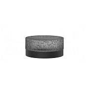 Gessi Incastri Мыльница с полимерной чашей Resin, напольный, цвет: matte black 75425#299