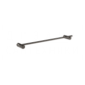 Gessi Incastri Полотенцедержатель 35 см, подвесной, цвет: black metal brushed PVD 75497#707