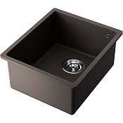 Omoikiri Bosen 38-U-ES Кухонная мойка Tetogranit 38х44 см, встраиваемая снизу, цвет: espresso 4997204