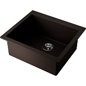 Omoikiri Bosen 57A-MO Кухонная мойка Artceramic 57х50 см, встраиваемая сверху, цвет: мокко 4997465