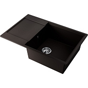 Omoikiri Daisen 78-LB-ES Кухонная мойка Artgranit 78х51 см, встр. сверху, с крылом, цвет: espresso 4997497