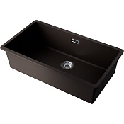Omoikiri Kata 74-U-ES Кухонная мойка Artgranit 74х42 см, встраиваемая снизу, цвет: espresso 4997565