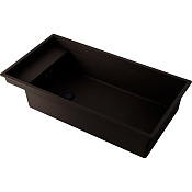 Omoikiri Kinaru Pro 86-U/I-MO Кухонная мойка Artceramic 86х46 см, встраиваемая сверху, цвет: мокко 4997454