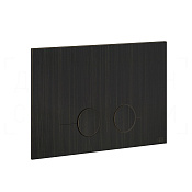 Gessi Total Look Кнопка смыва для инсталляции Geberit, 2 режима, латунь, цвет: aged bronze 54611#187