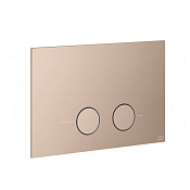 Gessi Total Look Кнопка смыва для инсталляции Geberit, 2 режима, латунь, цвет: matte cipria 54611#275