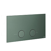 Gessi Total Look Кнопка смыва для инсталляции Viega, 2 режима, латунь, цвет: matte agave 54613#276
