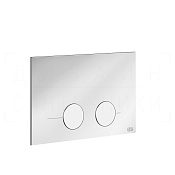 Gessi Total Look Кнопка смыва для инсталляции Geberit, 2 режима, латунь, цвет: chrome 54615#031