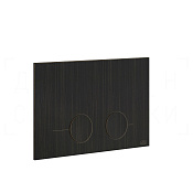 Gessi Total Look Кнопка смыва для инсталляции Geberit, 2 режима, латунь, цвет: aged bronze 54615#187
