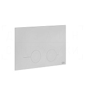 Gessi Total Look Кнопка смыва для инсталляции Geberit, 2 режима, латунь, цвет: matte white 54615#279