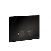 Gessi Total Look Кнопка смыва для инсталляции Geberit, 2 режима, латунь, цвет: black metal PVD 54615#706