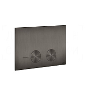 Gessi Total Look Кнопка смыва для инсталляции Geberit, 2 реж., латунь, цвет: black metal brushed PVD 54615#707