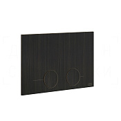 Gessi Total Look Кнопка смыва для инсталляции Tece, 2 режима, латунь, цвет: aged bronze 54617#187