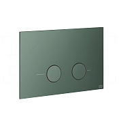 Gessi Total Look Кнопка смыва для инстал. Sanit и Villeroy&Boch, 2 реж., латунь, цвет: matte agave 54619#276