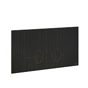 Gessi Total Look Кнопка смыва для инсталляции Viega, 2 режима, латунь, цвет: aged bronze 54621#187