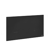 Gessi Total Look Кнопка смыва для инсталляции Viega, 2 режима, латунь, цвет: matte black 54621#299