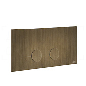 Gessi Total Look Кнопка смыва для инсталляции Viega, 2 режима, латунь, цвет: antique brass 54621#713