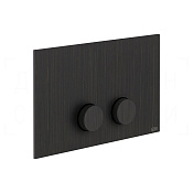 Gessi Ingranaggio Кнопка смыва для инсталляции Geberit, 2 режима, латунь, цвет: aged bronze 54635#187