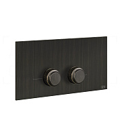 Gessi Venti20 Кнопка смыва для инсталляции Viega, 2 режима, латунь, цвет: aged bronze 54661#187