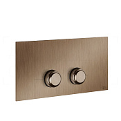 Gessi Venti20 Кнопка смыва для инсталляции Viega, 2 режима, латунь, цвет: copper brushed PVD 54661#708