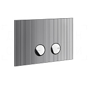 Gessi Inverso Rigato Кнопка смыва для инсталляции Geberit, 2 режима, латунь, цвет: chrome 54671#031